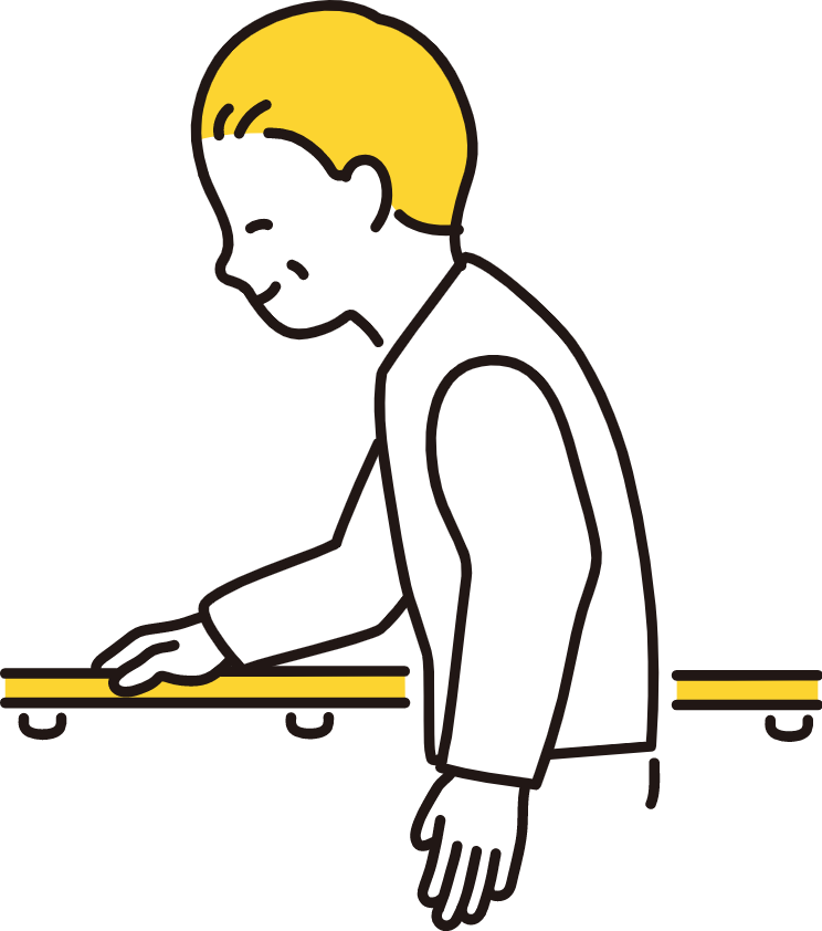 歩く人のイラスト